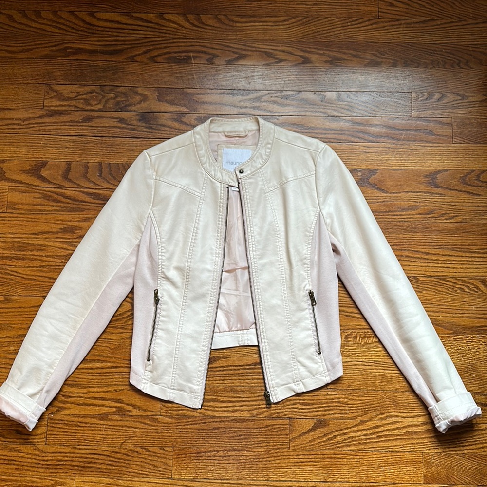 Maurice’s Cropped Leather Jacket